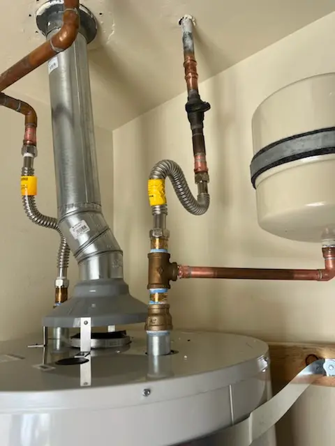 Water heater installation and plumbing repair in Topeka